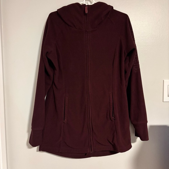 Bench Tops - Bench Maroon Fleece Zip Up Medium